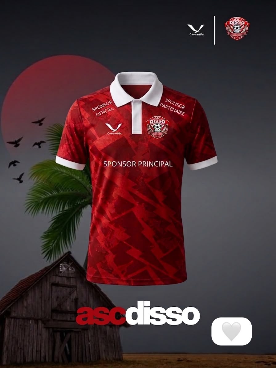 Maillot officiel domicile rouge