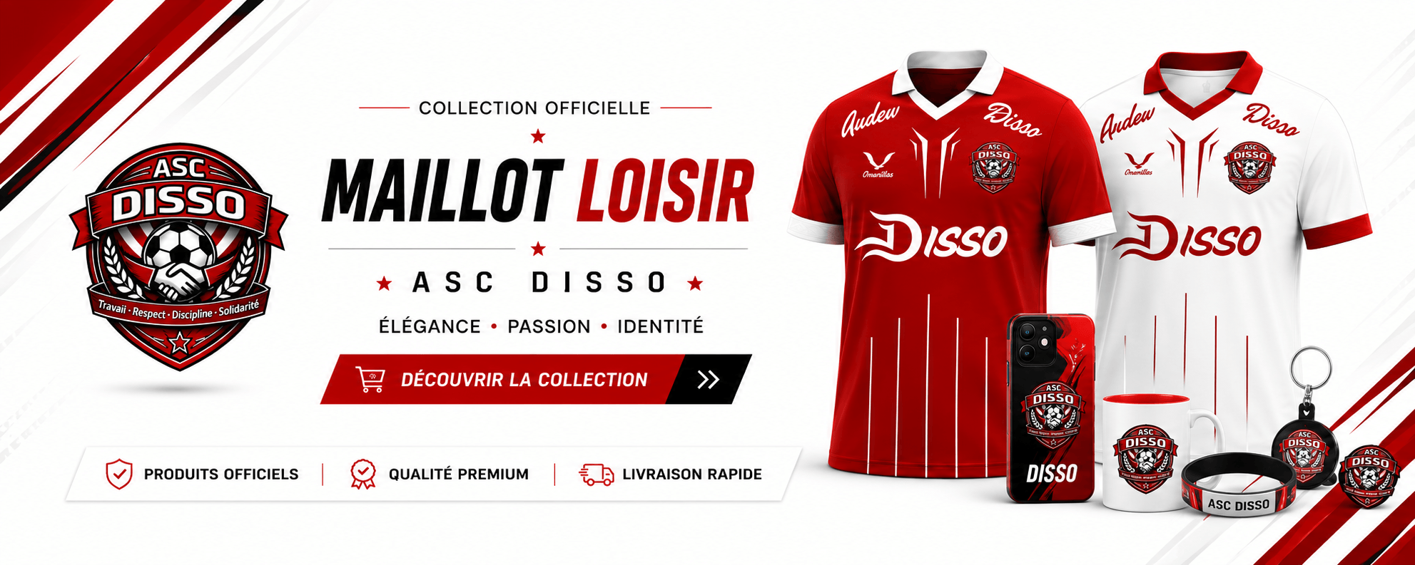 Bannière Maillot loisir