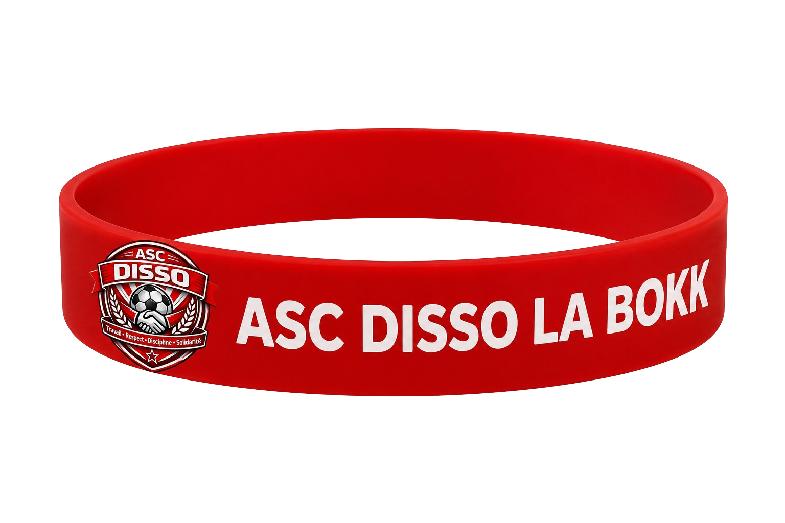 Bracelet Force ASC Disso – Rouge Énergie